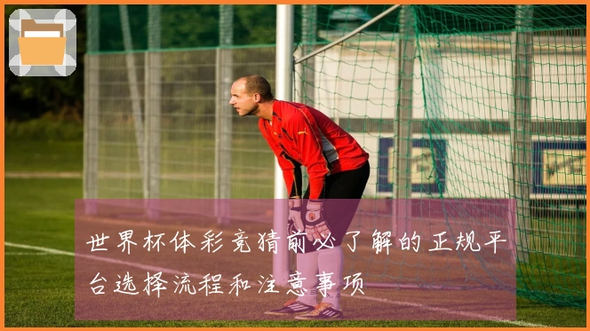 世界杯体彩竞猜前必了解的正规平台选择流程和注意事项